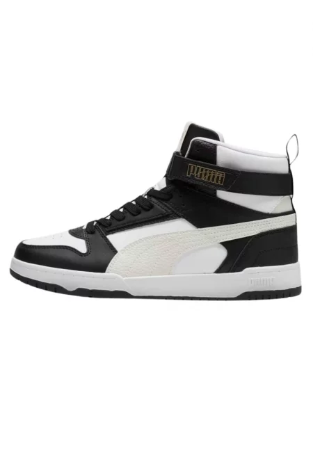 Мъжки спортни обувки  Екологична кожа Черно\Бяло