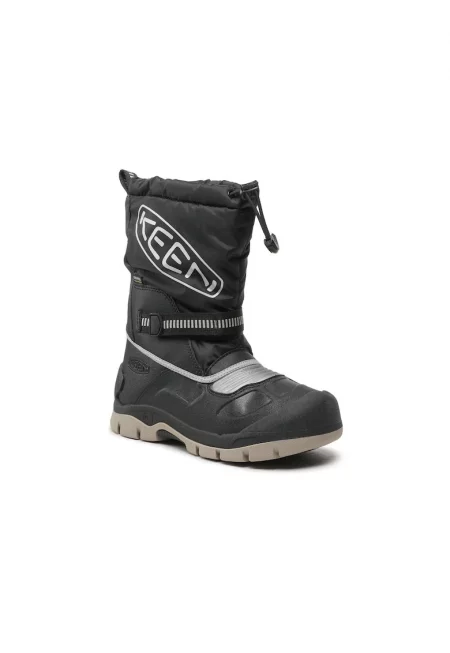 Момчешки ботуши  Текстил - Черен