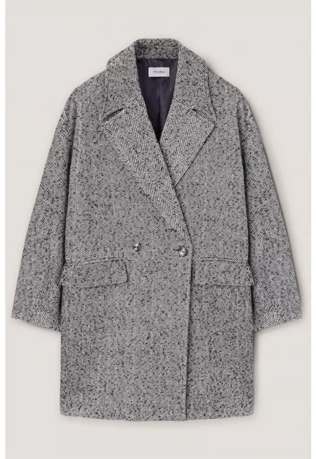 Палто с шеврон