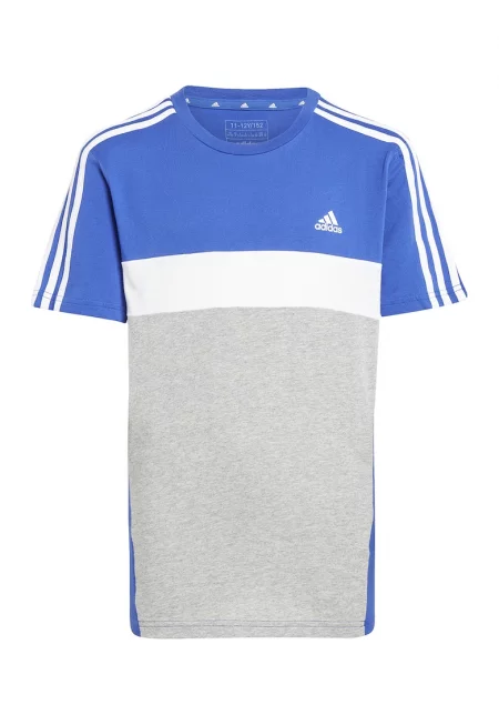 Памучна тениска с овално деколте