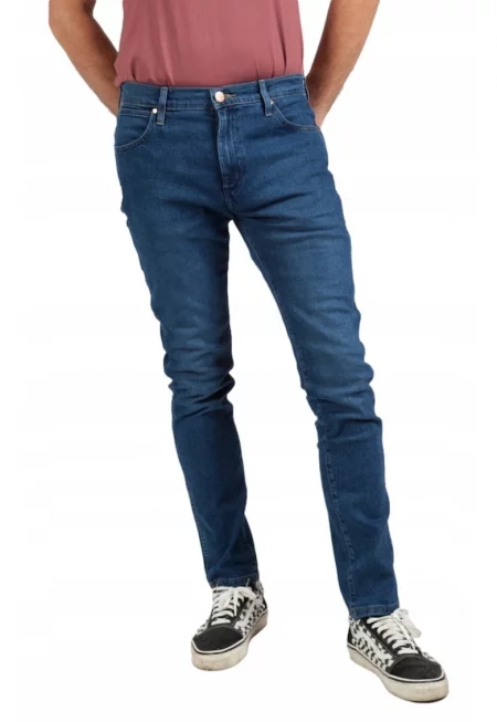 Памучни мъжки дънки  Син