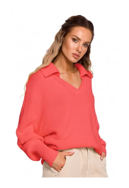 пуловер - V-образно деколте - акрил - найлон - Corai