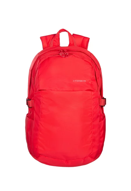 Раница с джоб за телефон - Червен