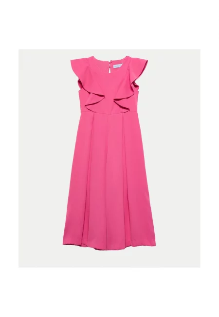 Рокля за момиче  полиестер - фуксия - - Розово