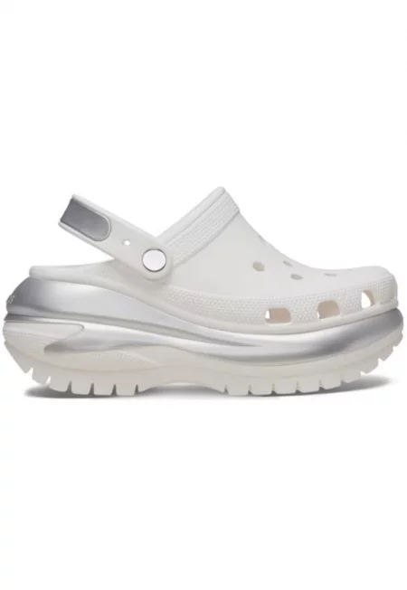Сабо  Mega Crush Metallic Clog - Бял
