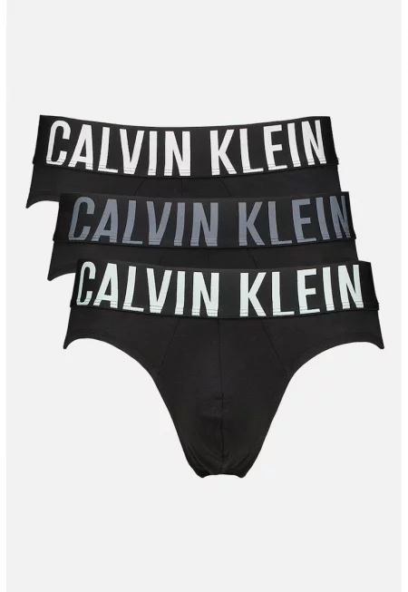 Слипове с лого - 3 чифта - Черен/Мръснобял/Tъмносив