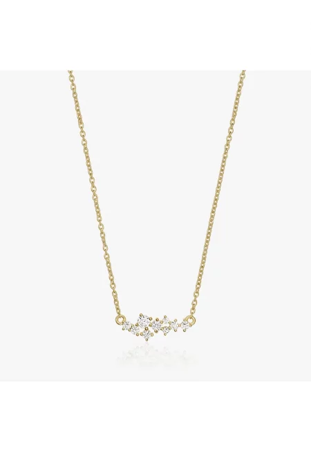 Сребърно колие Golden Constellation