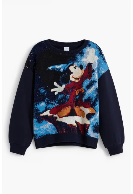 Суитшърт с шарка на Minnie Mouse