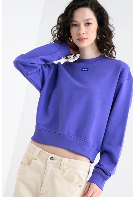 Свободен суитшърт Delessa - Аметист