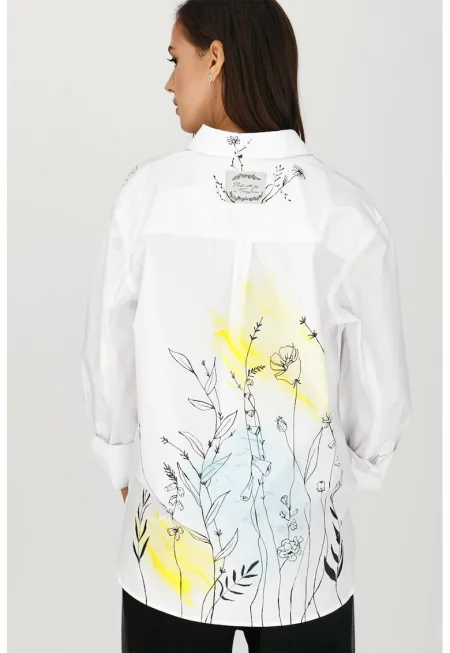 Свободна флорална риза