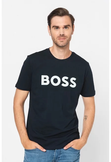 Тениска Thinking с гумирано лого