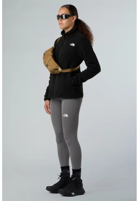 Трекинг суитшърт Glacier с цип - Черен