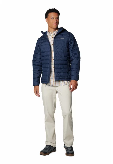 Трекинг яке Powder Lite II с качулка - Тъмносин