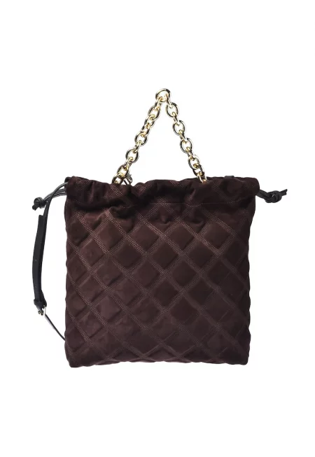 Велурена шопинг чанта