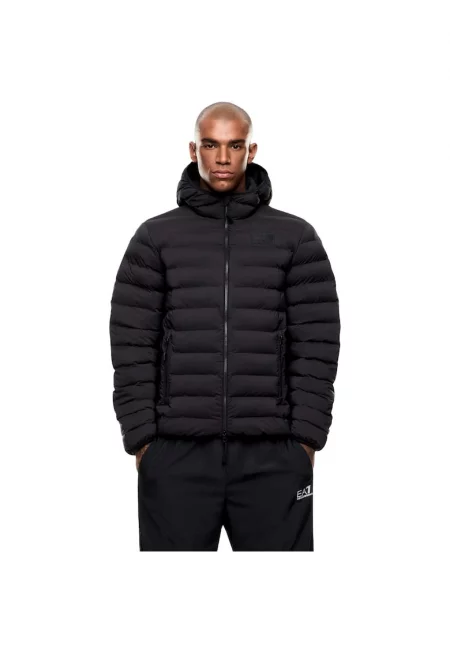 Яке  EA7 Mountain Eco Down Medium Hood 51409 - Черен