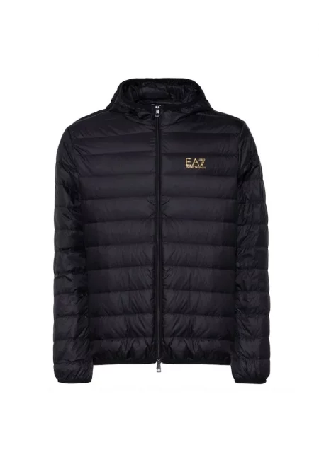Яке  за мъже - m down light hooded jacket - 8NPB24-PNGPZ-0208 - XS INTL - Черно