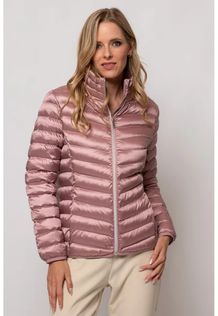 Зимно капитонирано яке Nanga - Прашно розово