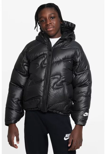 Зимно яке с качулка и цип