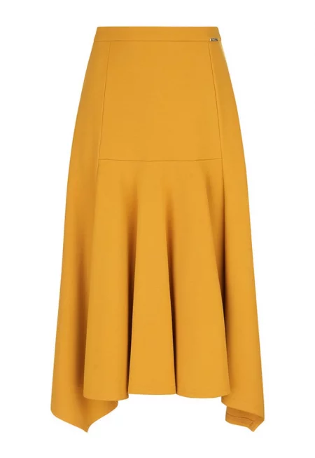 Асиметрична миди пола