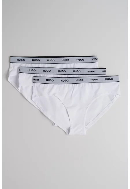 Бикини с лого на талията - 3 чифта