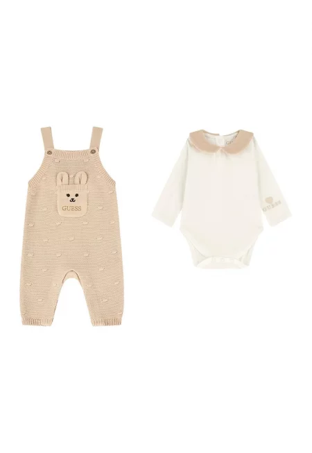 Блуза и гащеризон - 2 части - Бежов