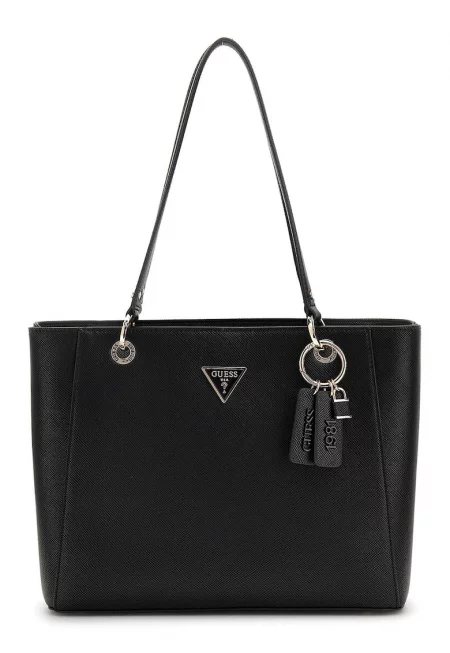 Чанта Noelle от еко кожа с висулка лого