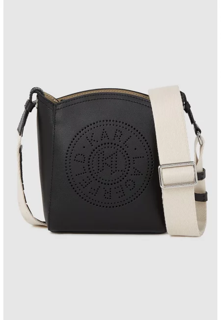 Чанта през рамото с лого на презрамката