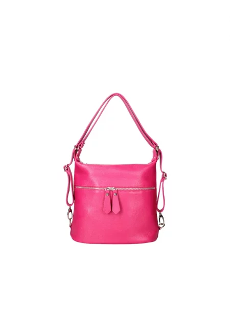 Convertible Leather Shoulder Bag