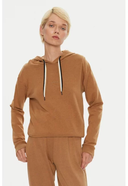 Дамска блуза -  304324031 - Лиосел/Памук/Полиамид - Бежов