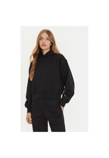 Дамска блуза -  304698125 - Памук/Полиестер - Черна - Черен