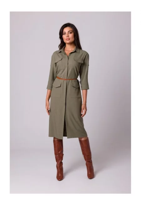 Дамска мини рокля -  Kundry - Зелен