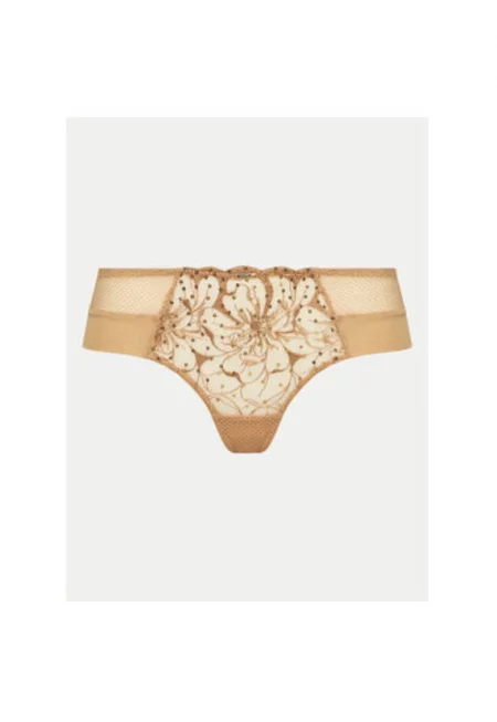 Дамски бикини -  304178450 - Полиамид/Еластан - Бежов