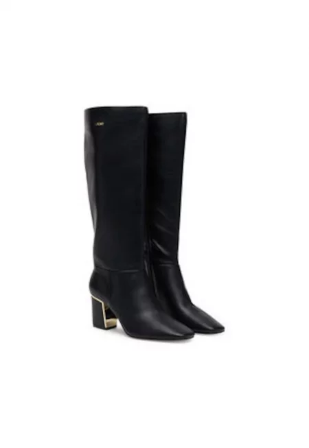 Дамски ботуши 305248039 -  Естествена кожа - Черен