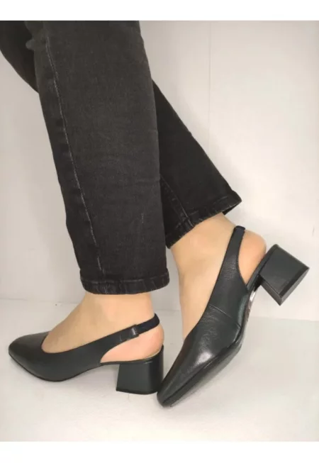 Дамски сандали  29500-42 Елегантни - тъмносини - сини - Син