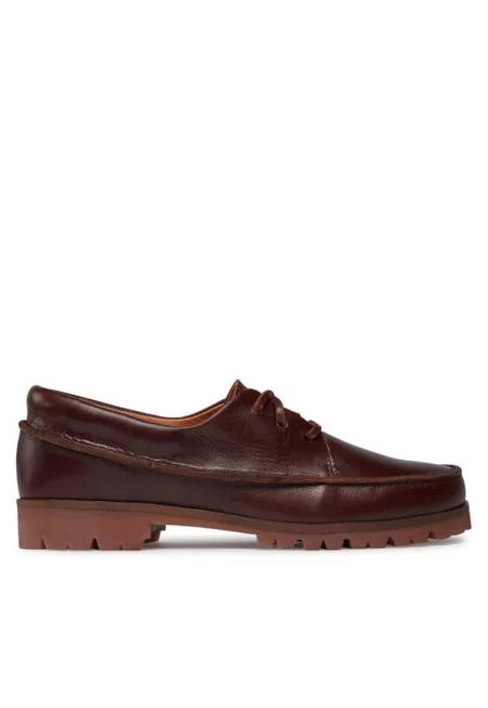 Дамски спортни обувки  303531607 - Естествена кожа - Кафяв