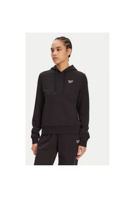 Дамски суитшърт  100071947 - Памук/Полиестер - Черен - Черен