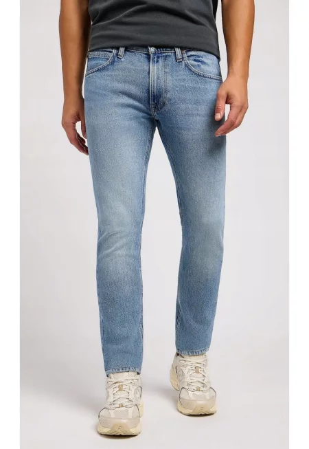 Дънки  памук/еластан - син - Син - Син