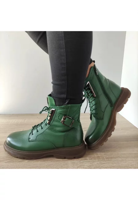 Ежедневни дамски ботуши  A935 - - Зелен