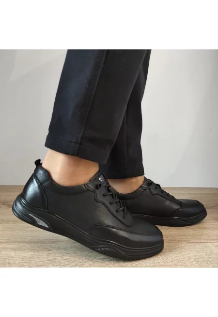 Ежедневни мъжки обувки  10200 Black - 41 - черни