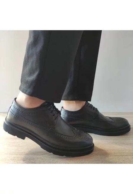 Ежедневни мъжки обувки  K09 Black - Черни - Черен