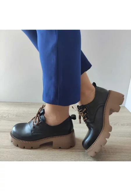 Ежедневни обувки Дамски  66922 Черни - черни - Черен