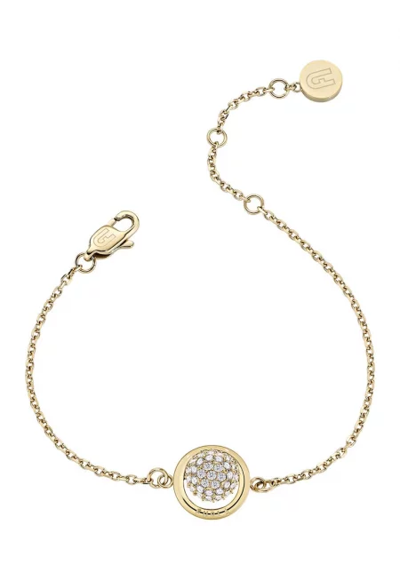 Гривна с позлата от 14К и кристали