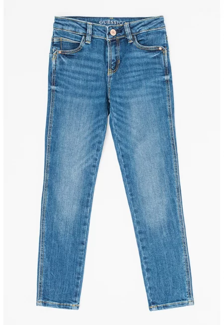 JEANS - Дънки със захабен ефект