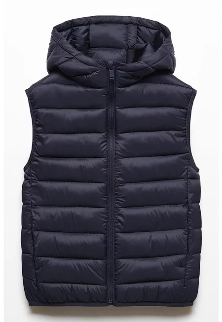 Капитониран елек Unicov с качулка