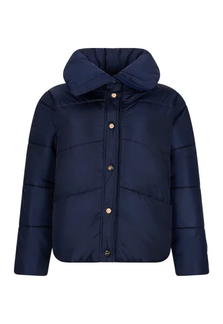 Капитонирано яке с висока яка