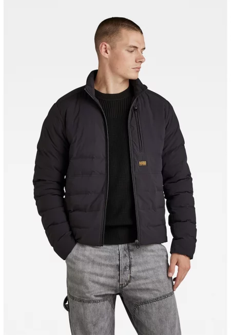 Капитонирано зимно яке Foundation - Черен