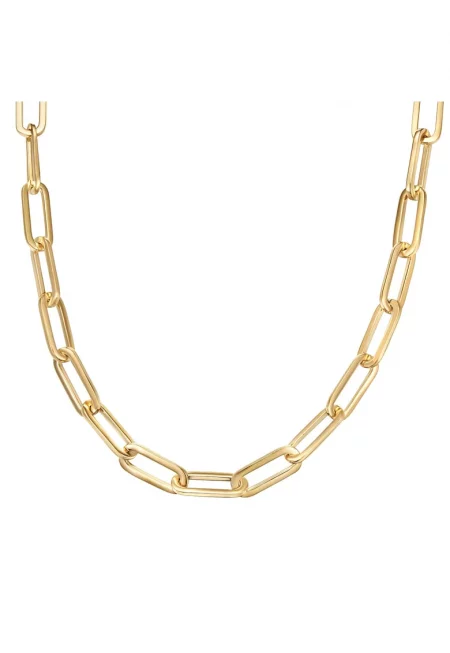 Колие с покритие от 14K злато - Златист