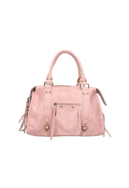 Кожена чанта Elara с дръжки