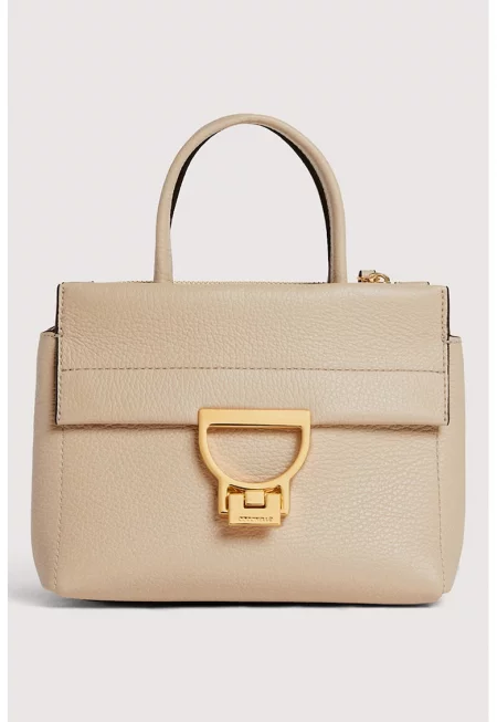 Кожена чанта през рамо Arlettis с отделящи се презрамки