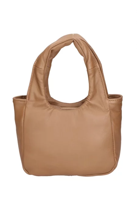 Кожена чанта с отделяща се презрамка